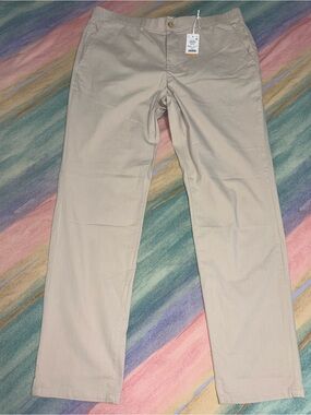 NEW MARINE LAYER breeze saturday chino in stone size XL
